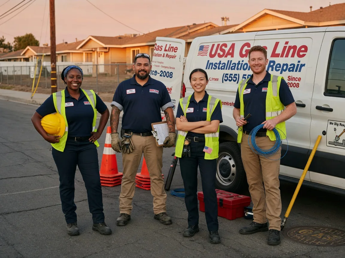 Gas Line Installation company in Bolivar, OH